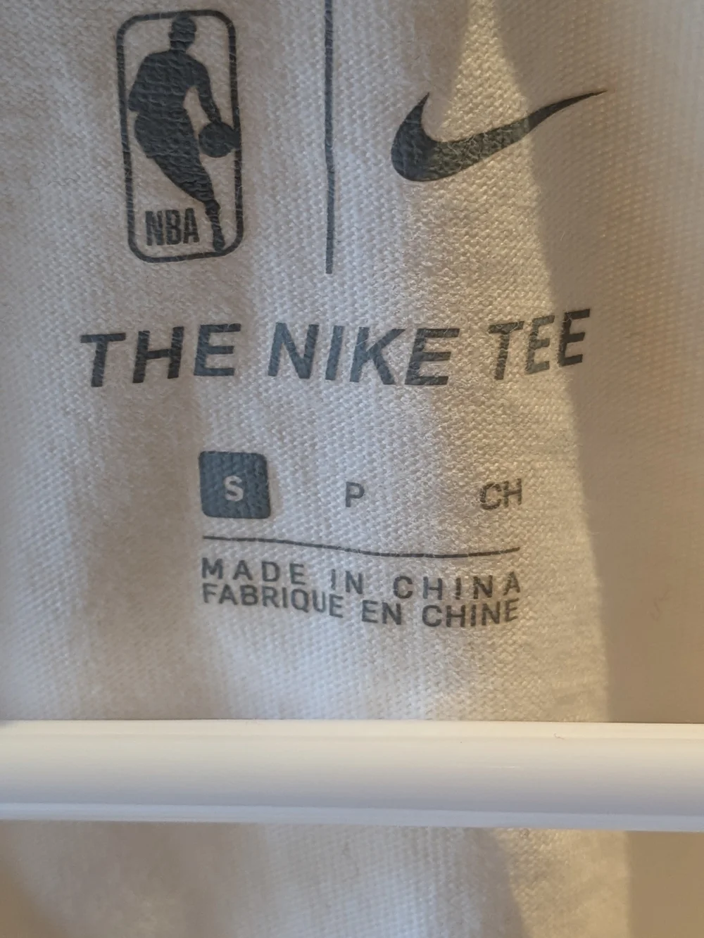 Nike Crop T Golden State Warriors Blue Yellow and Gray Bridge Graphics